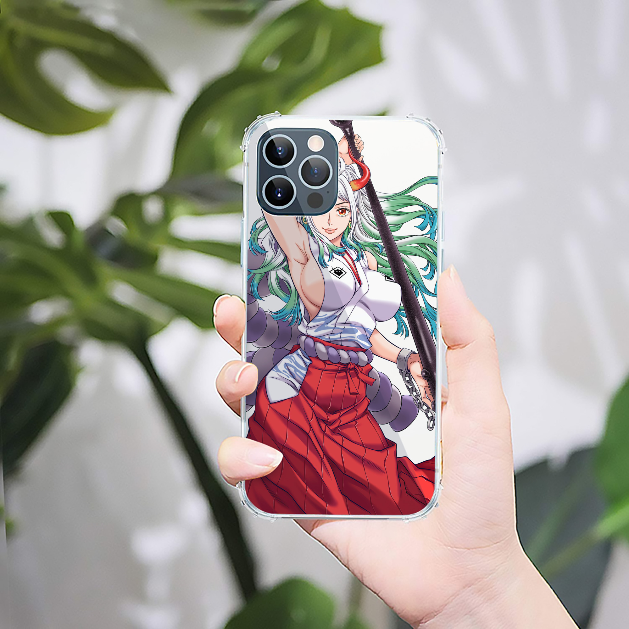 （画像用） ワンピース ONE PIECE 【iPhone 12シリーズ対応】透明スマホケース（クリアソフトケース）